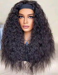 Headband Wig Frizzy - Human Blend
